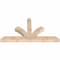 Ekena Millwork Richland Smooth Timber Gable Bracket, Douglas Fir, 48"W x 26"H x 3 1/2"D x 3 1/2"F, 13/12 Pitch GBW048X26X0404RIC00SDF - alternate 4